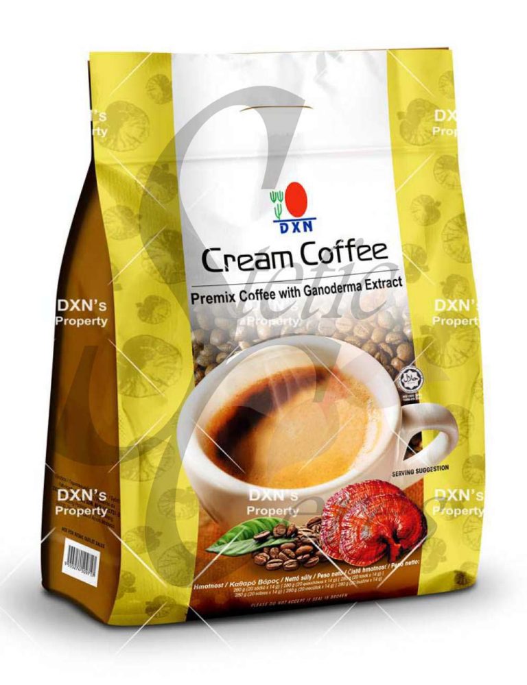 Café Crema Gourmet con Ganoderma y sin azúcar DXN