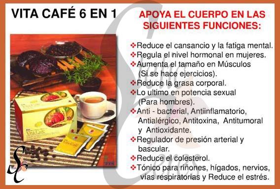 Vita Café 6 en 1: múltiples beneficios