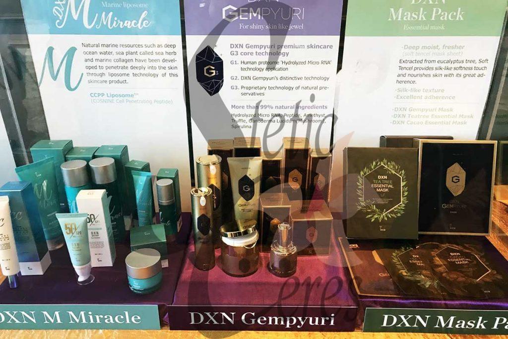 Cosmetica natural de DXN y sus beneficios sobre la piel y su salud